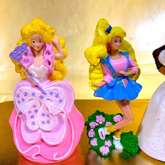 BARBIE VTG 1991 MCDONALD’S HAPPY MEAL TOY BUNDLE OF 3 PVC FIGURINES MATTEL - Picture 6 of 15